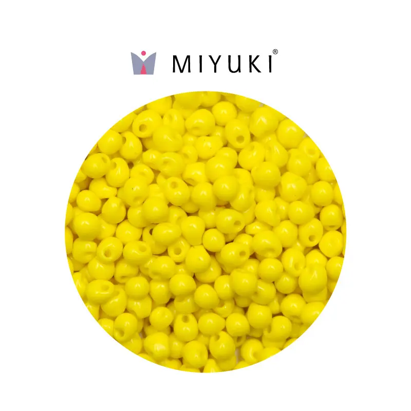 16392-1-Miyuki-drop-beads-3mm-DP0404-opaque-yellow-25g.webp