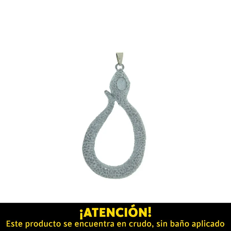 Pendiente 91x49mm H-25526/R x und