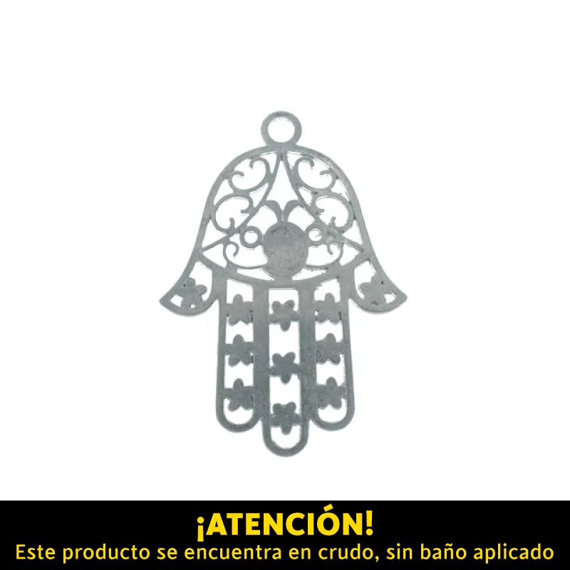 mano de fátima 88x62mm H-10831/R x und