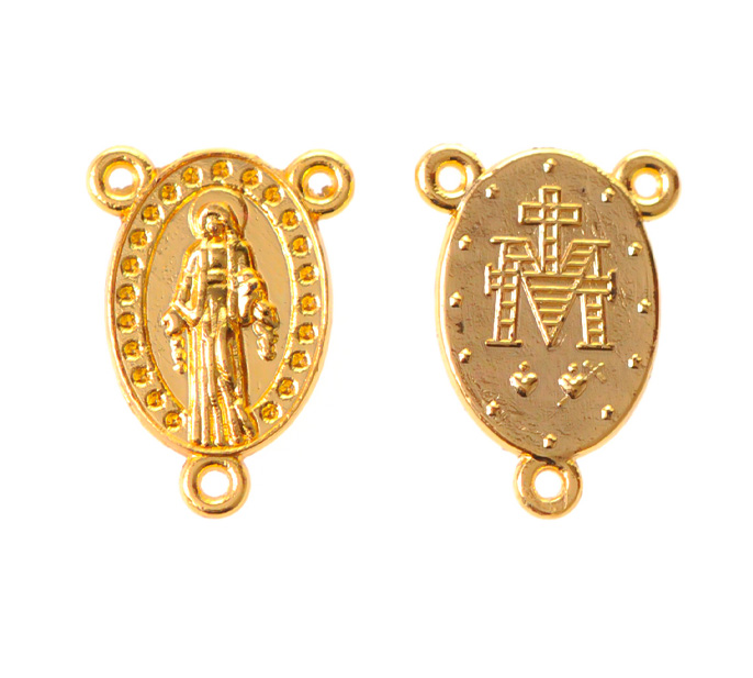 Dije virgen 796 18x12mm/rodio x und