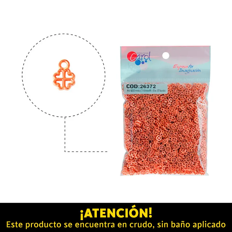 Plastimetal S835 trebol 7x10mm/R x 50g (874unds)