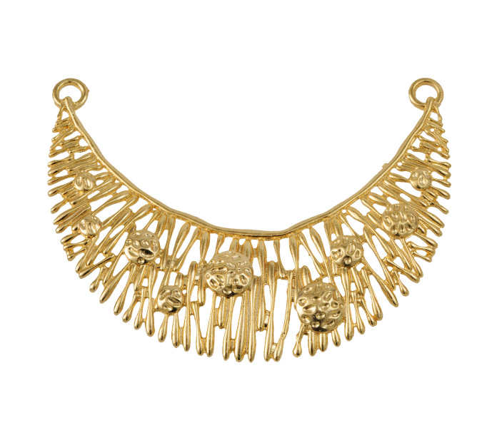 Pectoral 106x39mm H-25460/rodio x und