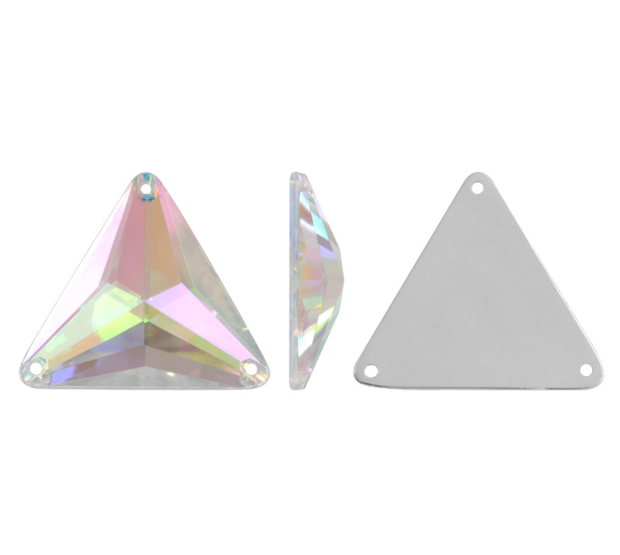 Piedra hilo B39 trillante plano 12mm aurore boreale 14 x und