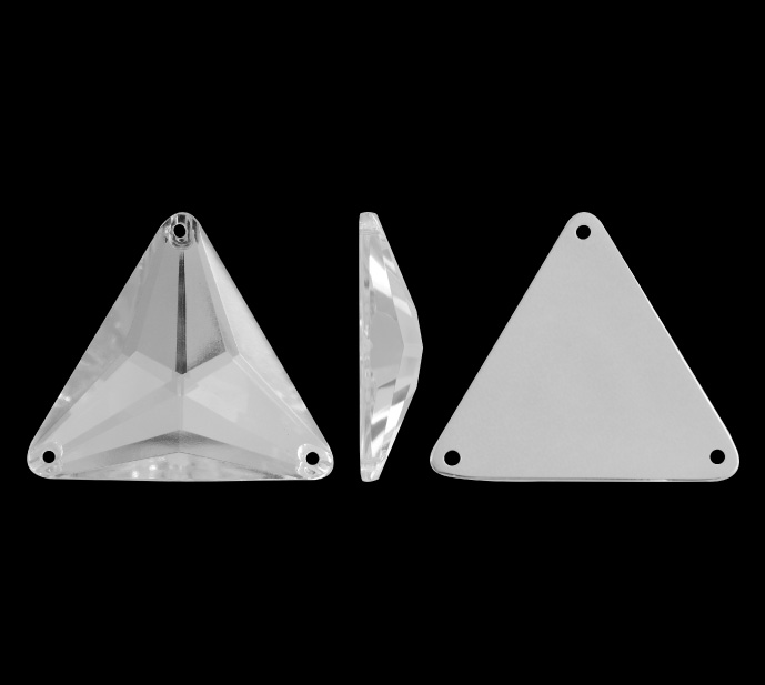 Piedra hilo B39 trillante plano 16mm crystal 2 x und