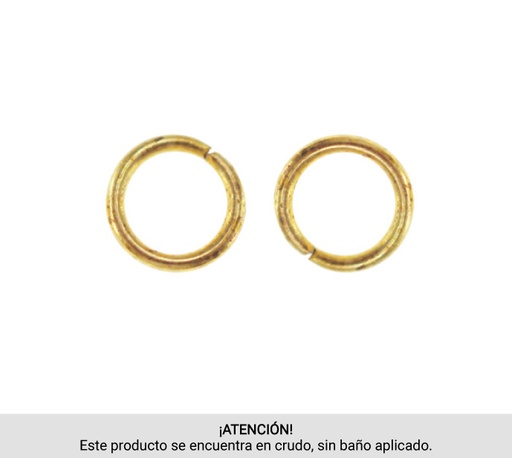 Argolla JR-1.0x6mm/R bolsa x 1000 und