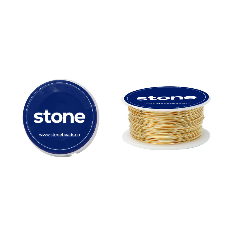 Alambre para bisuteria stone N.24 0.51mm x 18 metros
