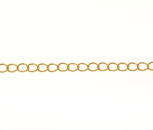 Cadena rodio extension 160SB/4x5mm x m