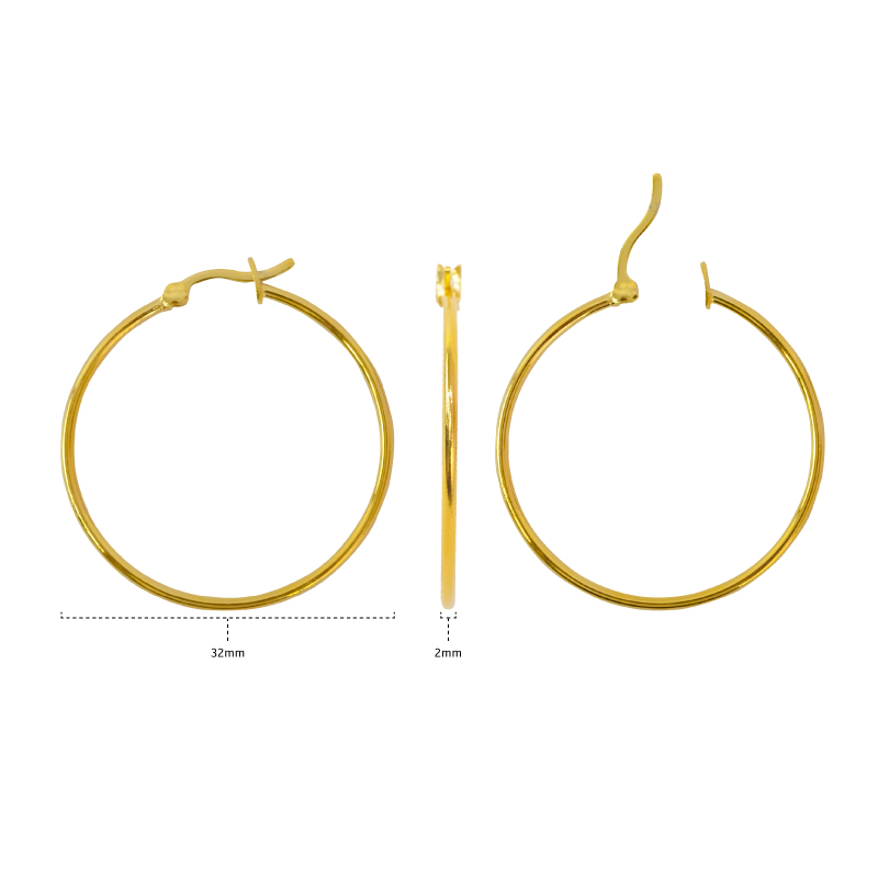 Candonga CNVC004 rodio x par 2x32 mm