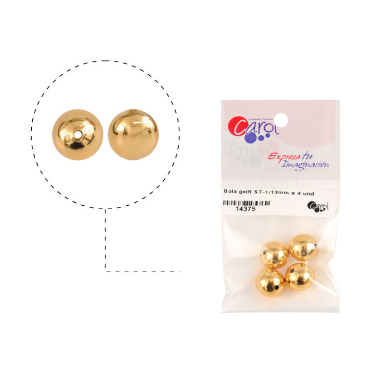 Bola rodio ST-1/12mm x 4unds