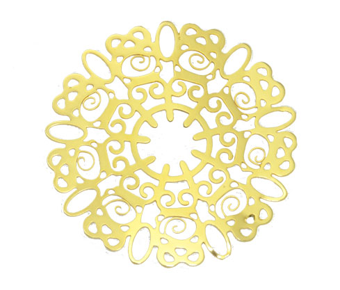 Dije circulo enredadera ref1788 72mm/rodio x und