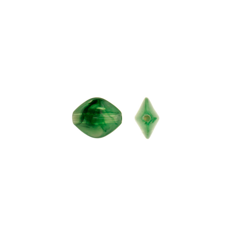 Acrilico oval 17x14mm AAB-51153-17 verde B-2 x lb (690und)
