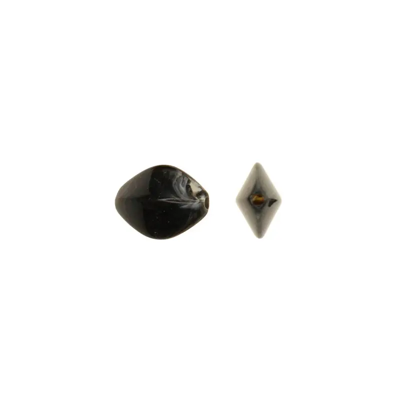 Acrilico oval 17x14mm AAB-51153-17 negro C-10 x 50g(Aprox 68und)