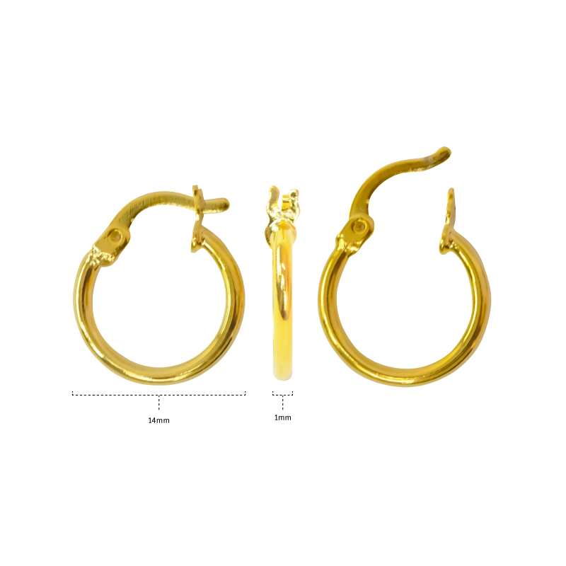 Candonga CNVC001 rodio x par 1x14 mm