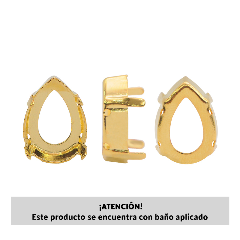 4320DE setting para coser 18x13mm/rodio 4 huecos x 2unds