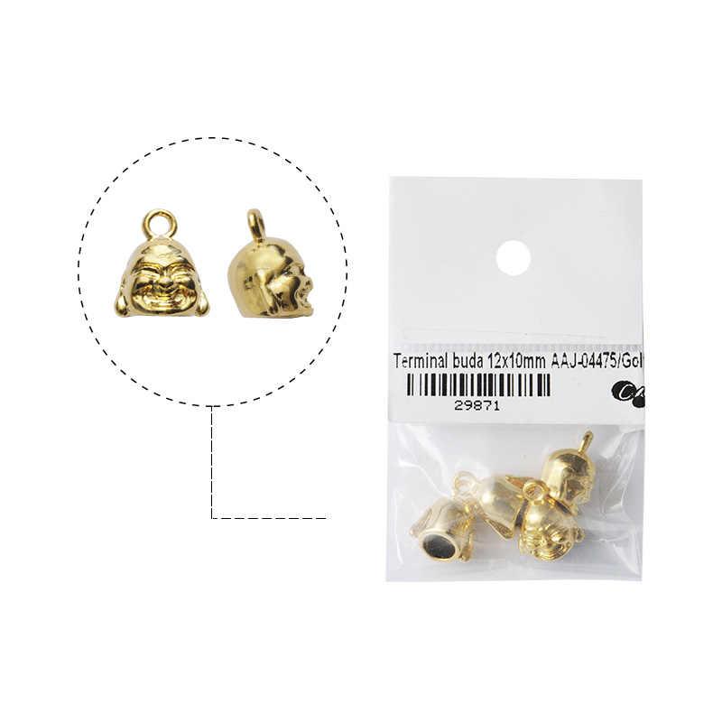 Terminal buda 12x10mm AAJ-04475/rodio x 4unds