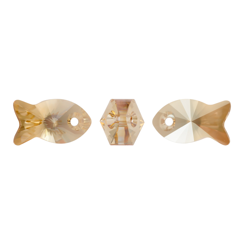 6727 swarovski pez  crystal golden shadow 18mm x und