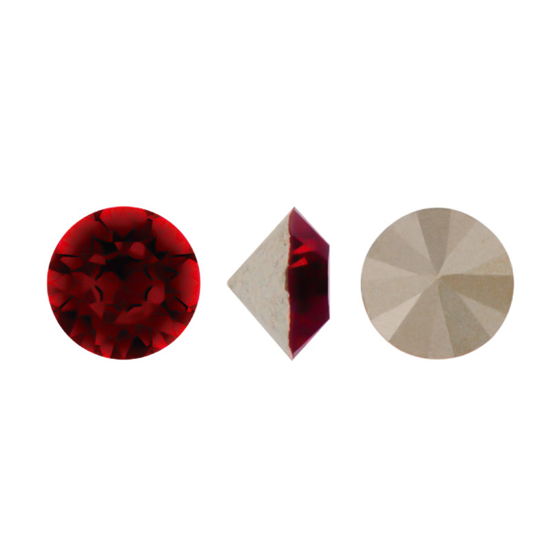 1028 swarovski chaton garnet F PP21 x und