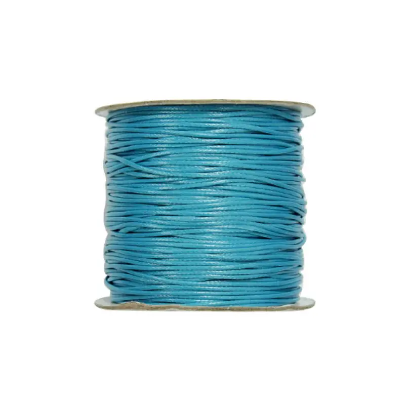 Cordon vibora 1mm 177 turquesa claro x rollo 160m