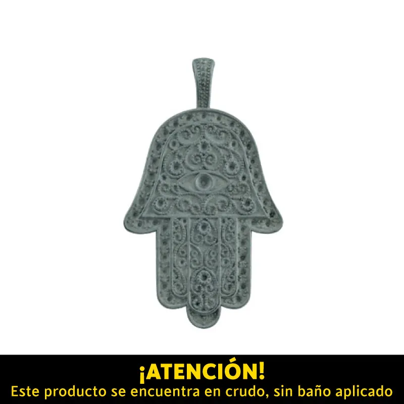 mano de fátima 43x73mm A18145/R x und