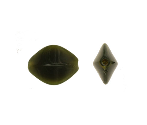 Acrilico oval 17x14mm AAB-51153-17 verde oscuro A-5 x lb (690und)