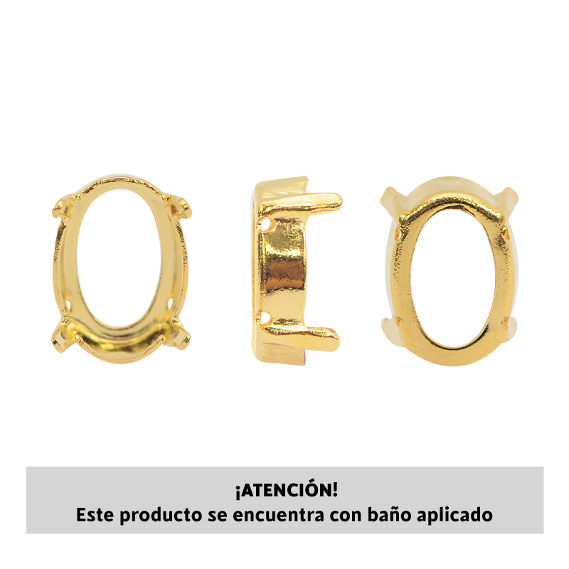 4120DE setting para coser 14x10mm/rodio 4 huecos x 2unds