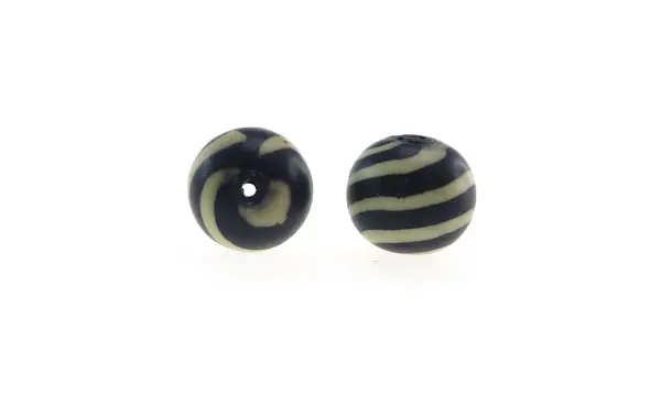 Bola neopreno lisa 8mm 090 cebra negra x und