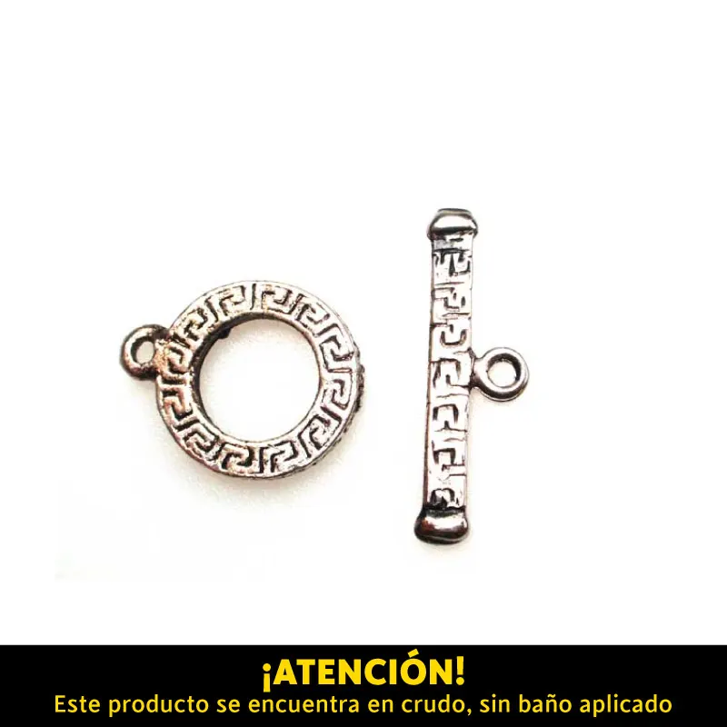 Broche timon laberinto /R x set
