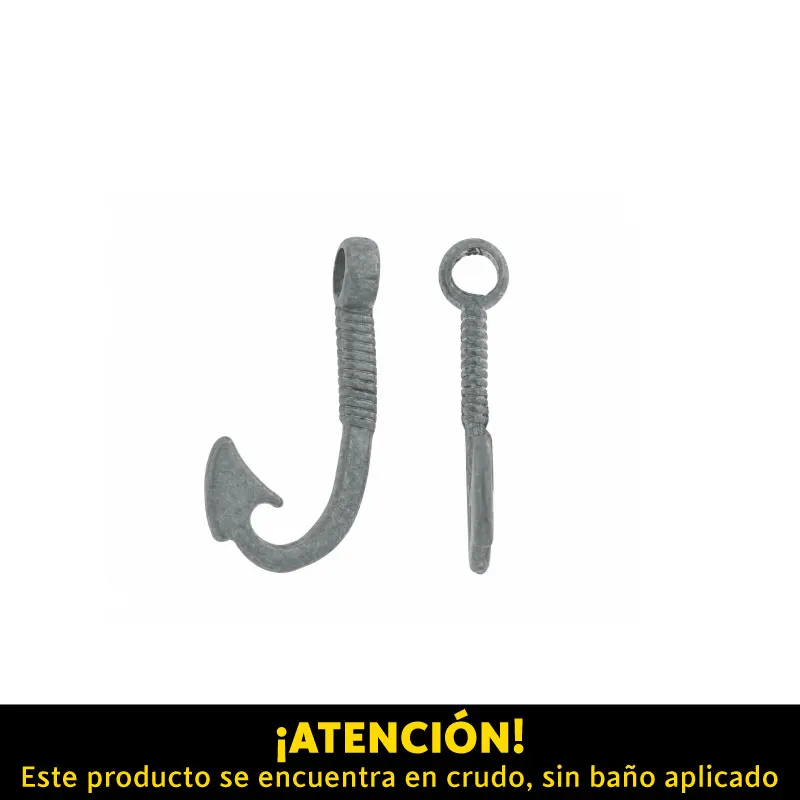 Dije gancho A25631/R 30x13mm x und