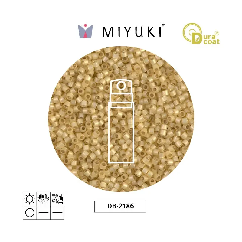 Miyuki delica 11/0 DB2186 Duracoat matt vino x 10gr
