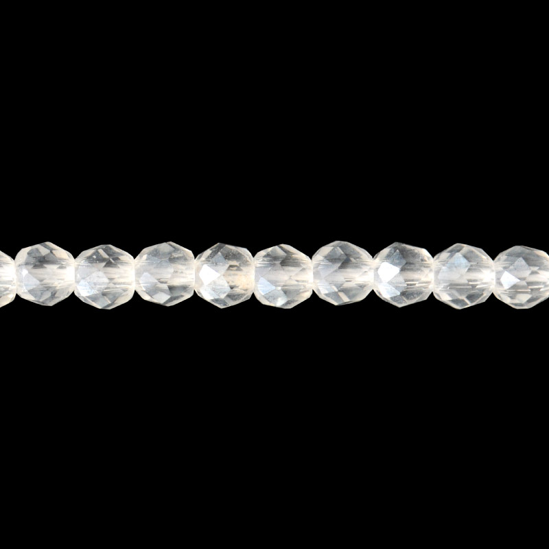 Murano redondo facetado 2mm cristal ab x 180 unds