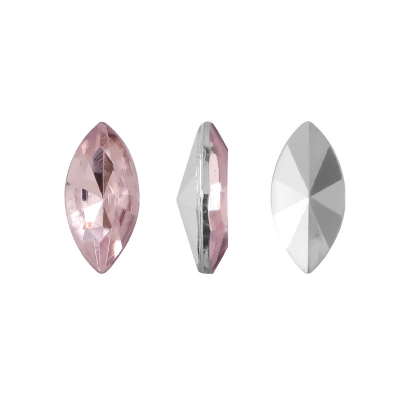 Acrilico K1015 marquesa con cono 3x6mm vintage rose 22 x und