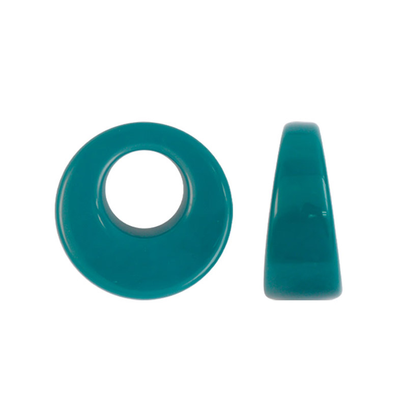 Tagua S-1767 verde petroleo 2 35x15mm x und