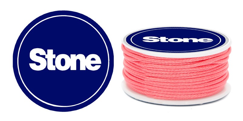 Cordon vibora 1mm 135 rosado x 8m