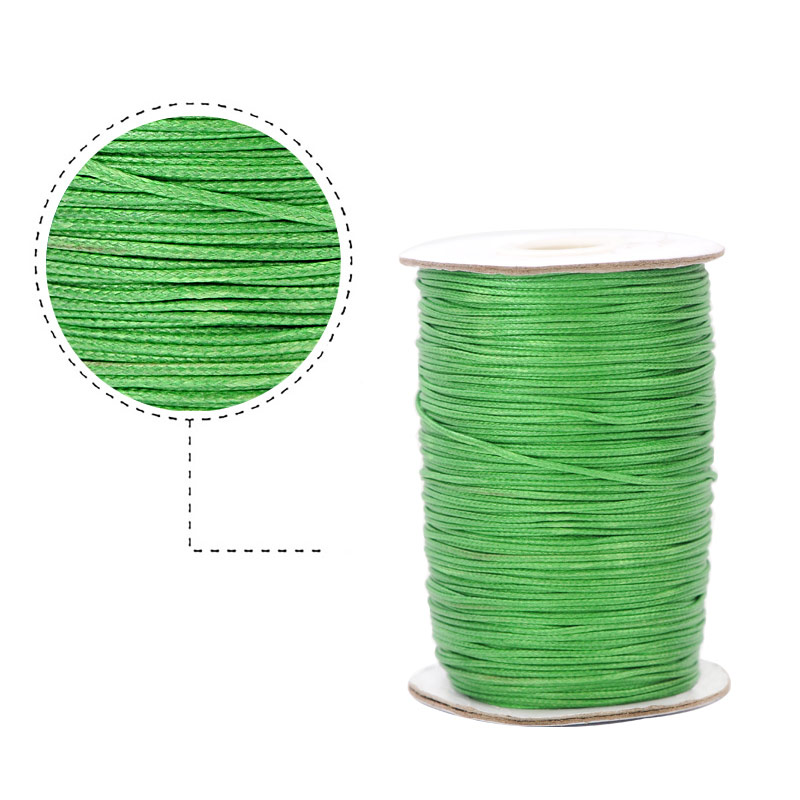 Cordon vibora 1mm 155 verde x rollo 160m