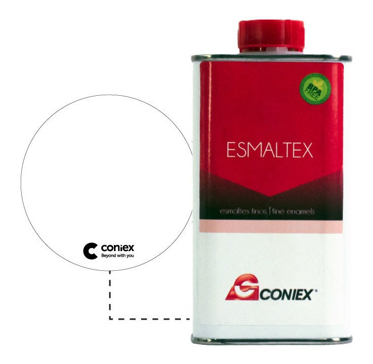 Resina Esmaltex Coniex 001 Blanco Opaco x 250g