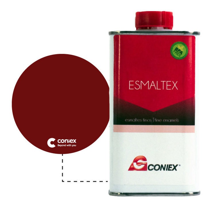 Resina Esmaltex Coniex 341 Rojo Sangre x 250g