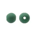 Bola neopreno lisa 8mm verde x 12 unds