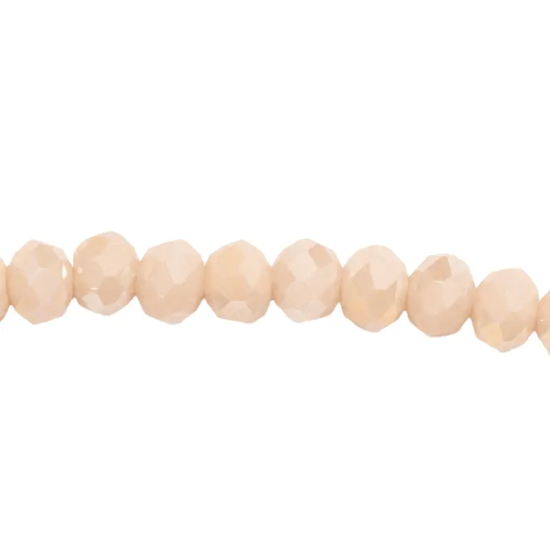Murano rondela facetada 3mm piel 87-1AB  x 125 und