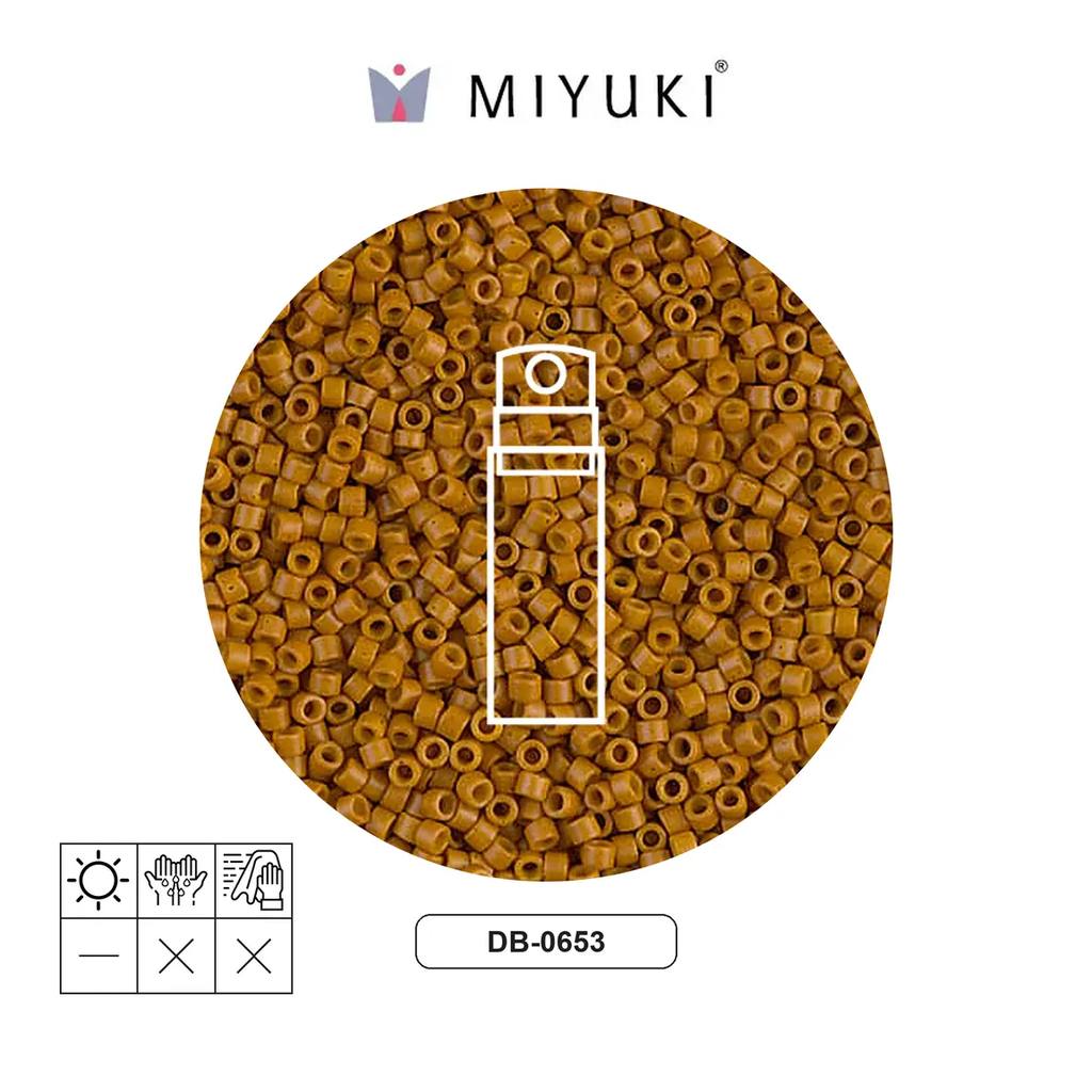 Miyuki delica 11/0 DB0653 opaco pumpkin x 10g