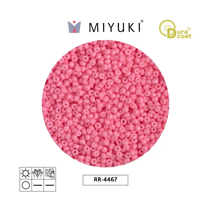 Miyuki delica 11/0 DB0775 frosted transparent scarlet x 50g