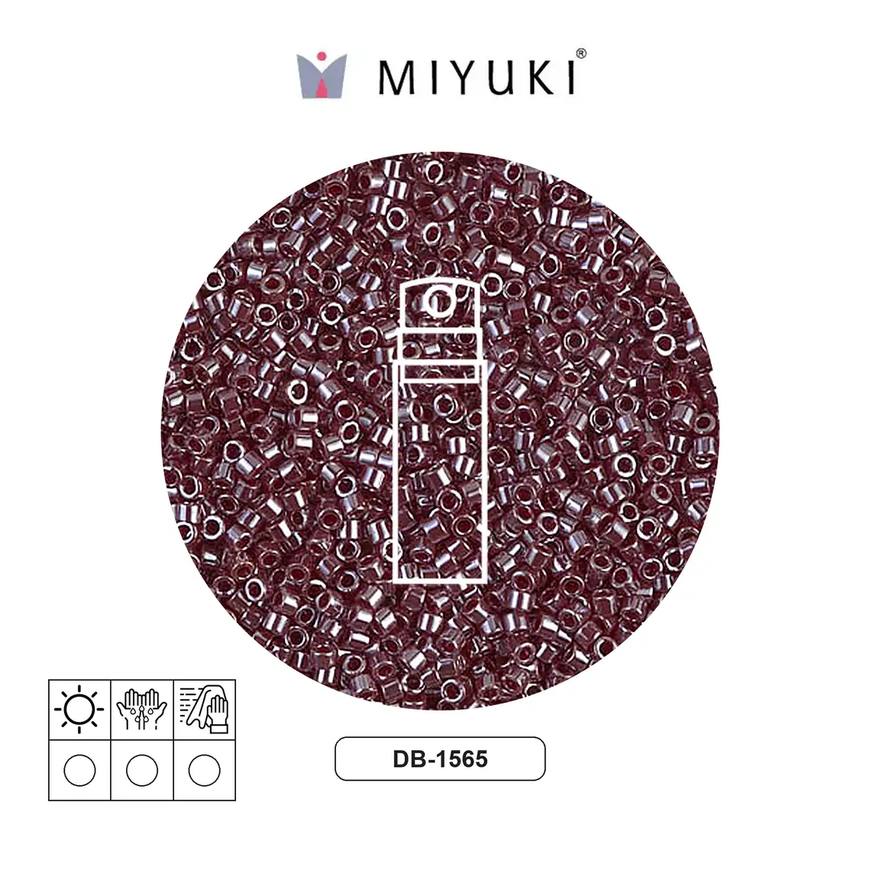 Miyuki delica 11/0 DB1565 opaque currant luster x 10g