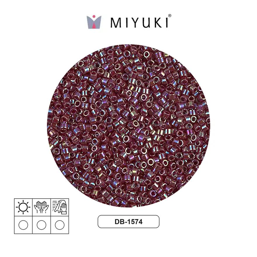 Miyuki delica 11/0 DB1574 opaque currant AB x 50g