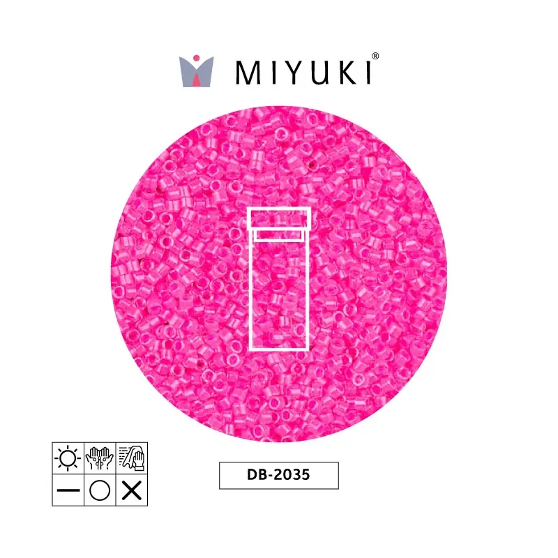 Miyuki delica 11/0 DB2035 neon wildstraberry x 3g