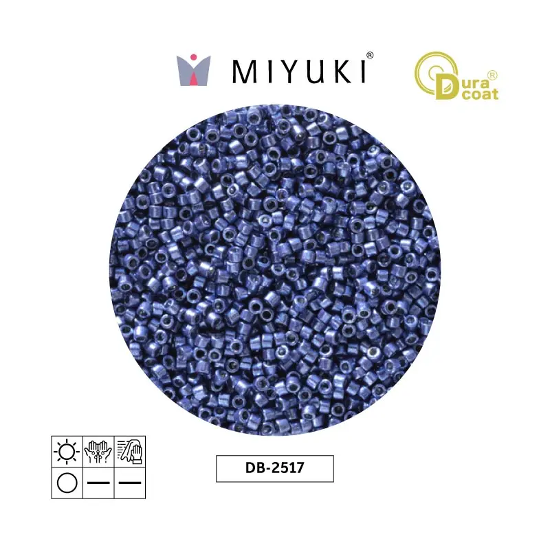 Miyuki delica 11/0 DB2517 Duracoat galvanizado mermaid x 50g
