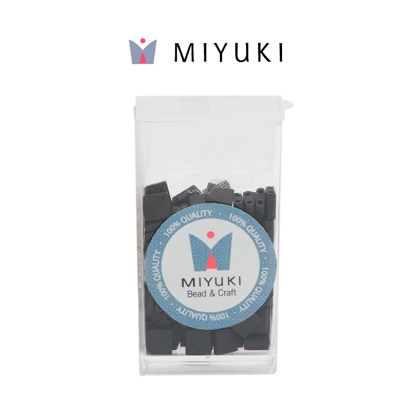 Miyuki tila 5x5x1.9mm TL0401F mate negro x 10g
