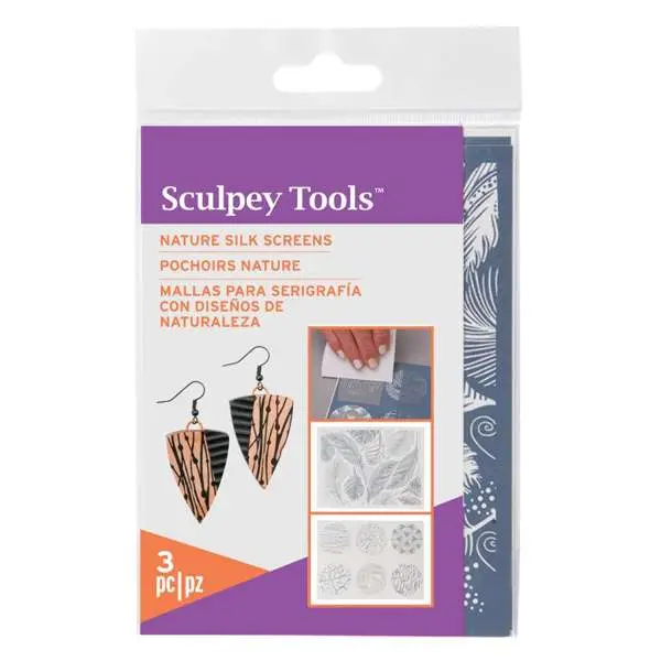 Sculpey Silk Screens Nature