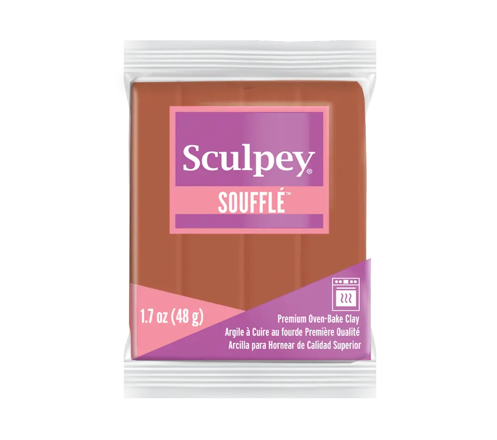 Sculpey Souffle Cinnamon x 1.7 onzas (48.2g)