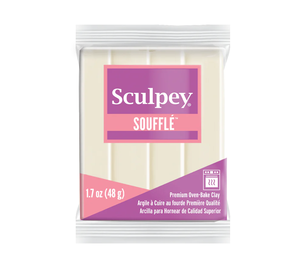 Arcilla polimérica Sculpey Souffle Ivory x 1.7 onzas (48.2g)