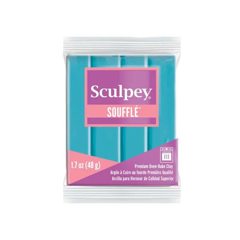Sculpey Souffle Robin's Egg  x 1.7 onzas (48.2g)