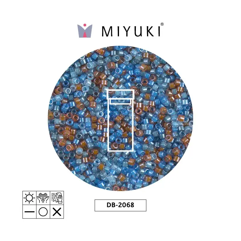 Miyuki delica 11/0 DB2068 luminous color mix x 3g